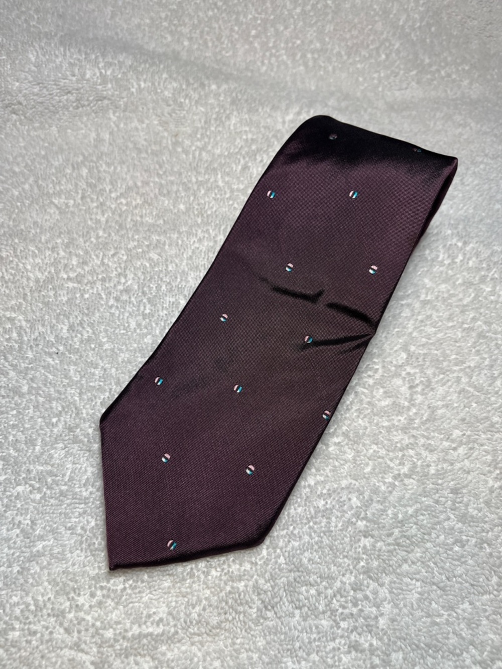 Vintage Christian Dior Monsieur Silk Tie - The English Sports Shop Bermuda